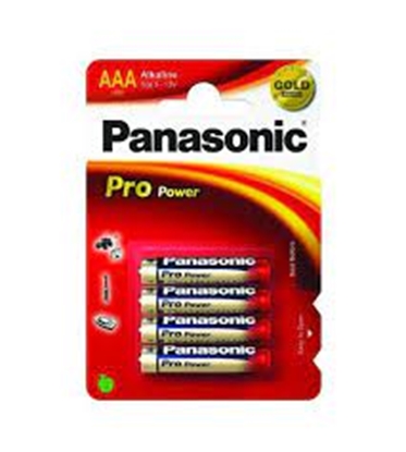 Picture of PANASONIC AAA LR03PPG PRO P X4